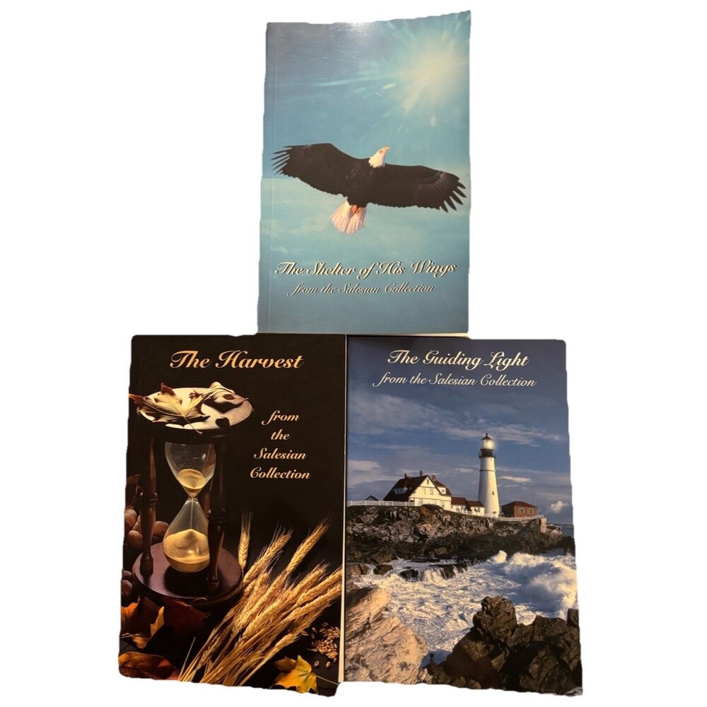 Salesian Collection Lot of 3 - Harvest, Guiding Light & Shelter Of His Wings